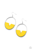 Island Breeze - Yellow Earrings