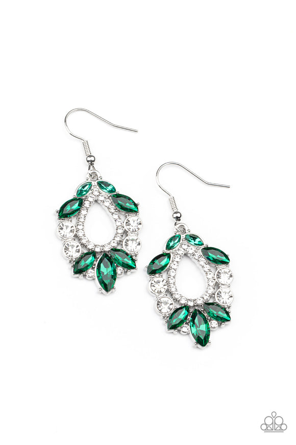 New Age Noble - Green Earring