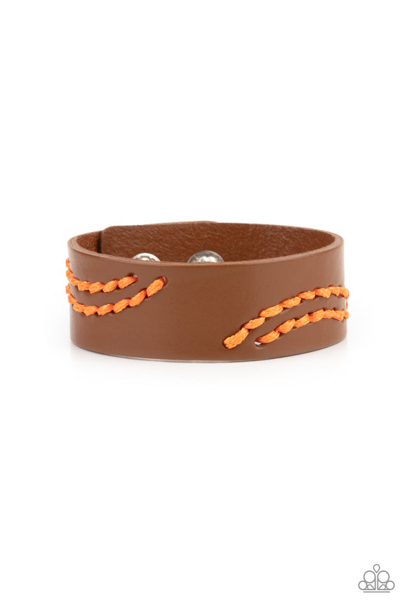 Harmonic Horizons - Orange Bracelet