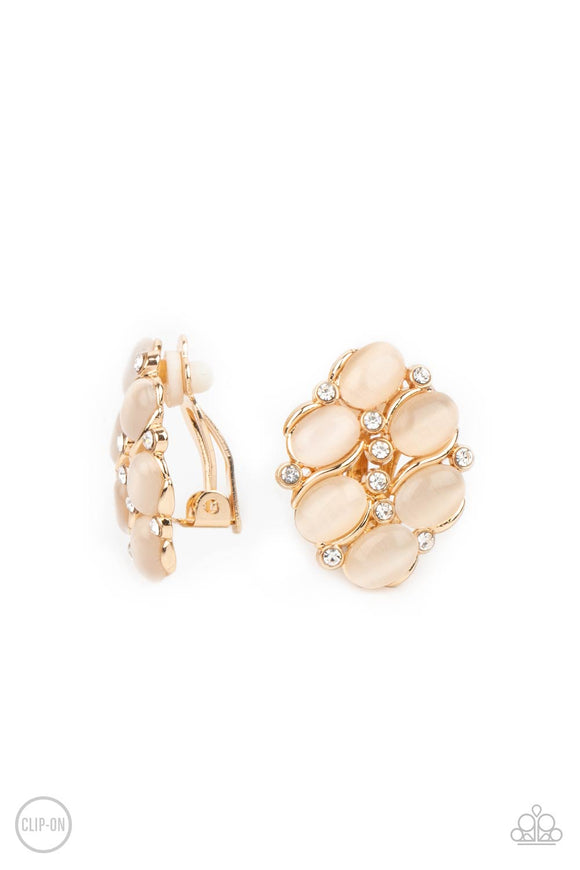 Row, Row, Row Your YACHT - Gold Earring