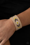 Cliff Glyphs - Yellow Bracelet