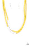 Extended STAYCATION - Yellow Necklace