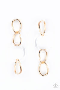 Talk In Circles - Gold Earring