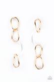 Talk In Circles - Gold Earring