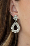 Discerning Droplets - White Earring