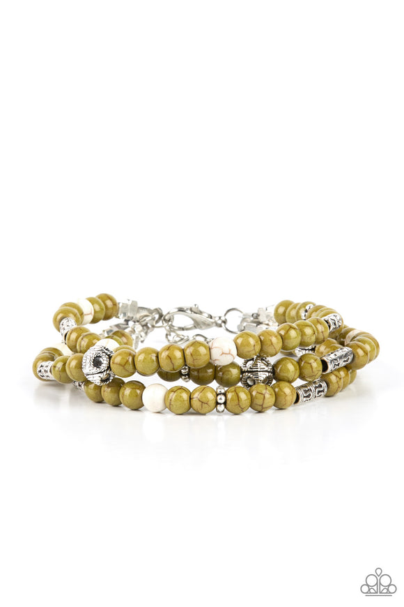 Desert Decorum - Green Bracelet