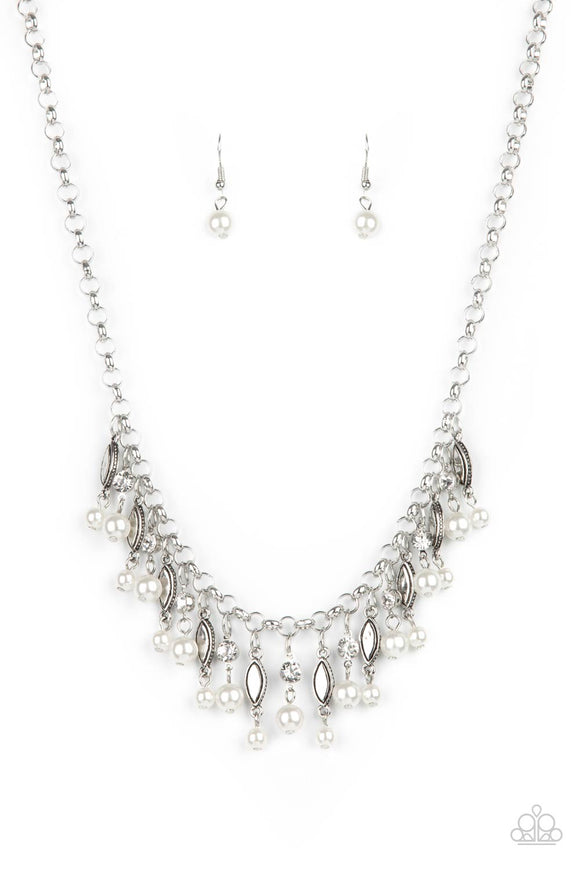 Cosmopolitan Couture - White Necklace