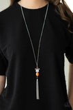 Natural Novice - Orange Necklace
