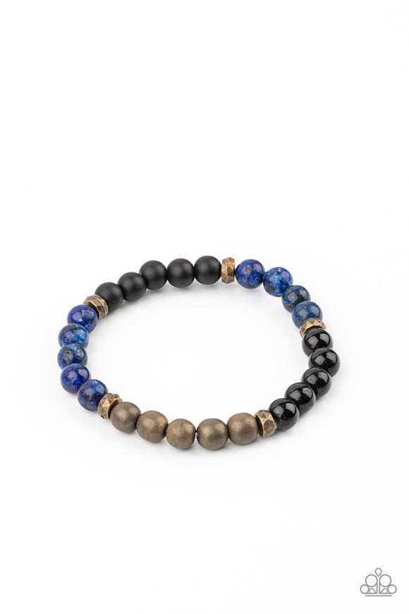 Petrified Powerhouse - Blue Urban Bracelet