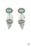 Earthy Extravagance - Multi Earring