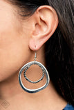 Spinning With Sass - Silver Earring