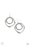 Spinning With Sass - Silver Earring