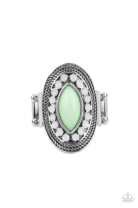 Tea Light Twinkle - Green Ring