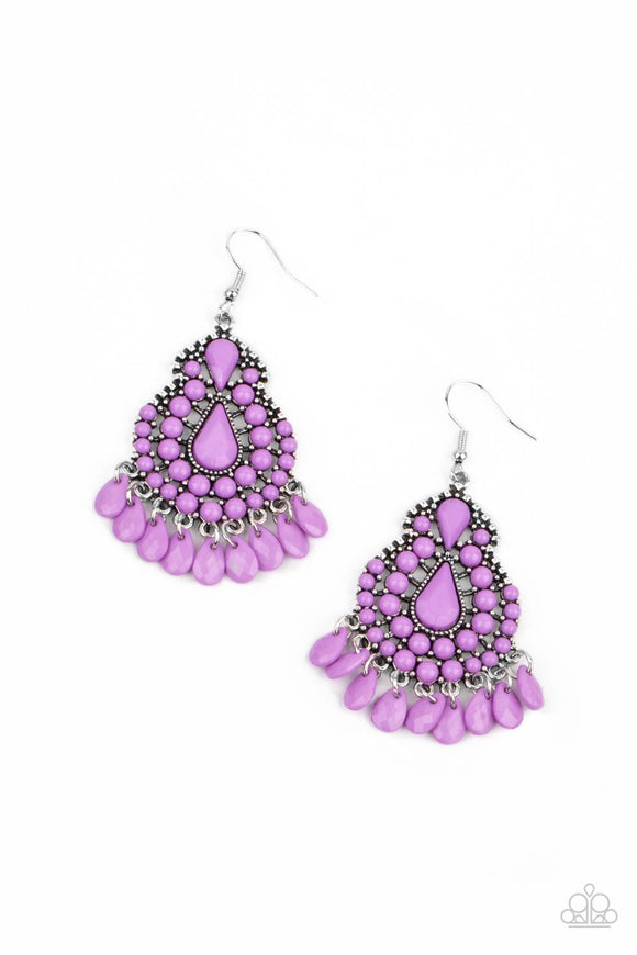 Persian Posh - Purple Earring