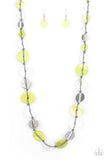 Seashore Spa - Green Necklace