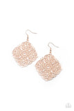 Dubai Detour - Rose Gold Earring