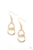 Red Carpet Couture - Gold Earring