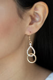 Red Carpet Couture - Gold Earring