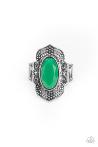Taj Mahal Trendsetter - Green Ring