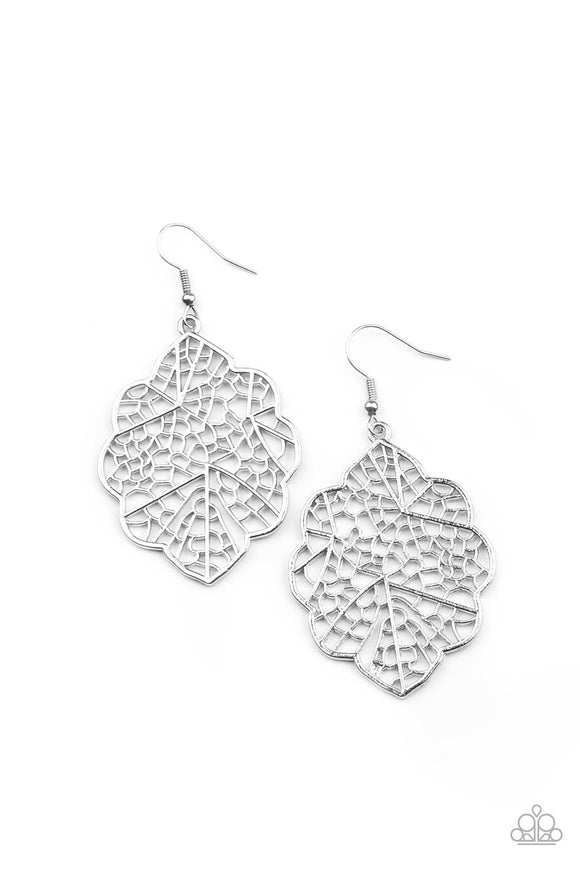 Meadow Mosaic - Silver Earring