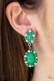 Positively Pampered - Green Earring