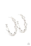 Swoon-Worthy Sparkle - White Earring
