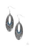 Fairytale Flora - Blue Earring