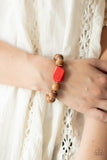 Abundantly Artisan - Red Bracelet