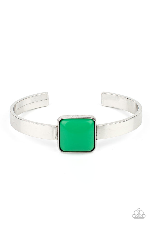 Prismatically Poppin - Green Bracelet