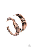 In Sync - Copper Earring
