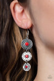 Totem Temptress - Red Earring
