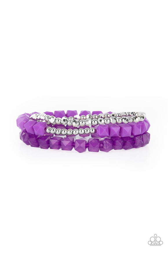 Vacay Vagabond - Purple Bracelet