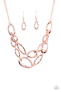 Game OVAL - Copper Necklace