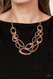 Game OVAL - Copper Necklace