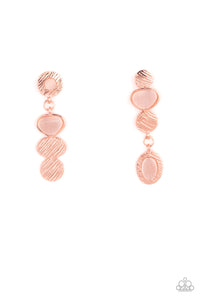 Asymmetrical Appeal - Copper Earring