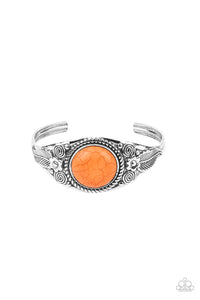 Whimsically Winslow - Orange Bracelet