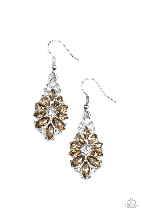 Gala Goddess - Brown Earring