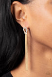 Dallas Debutante - Gold Capital Post Earring