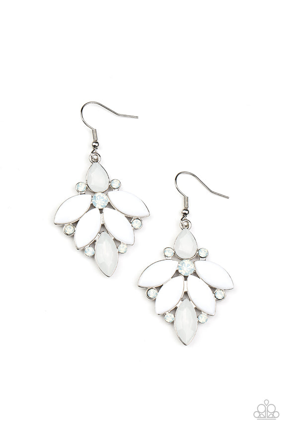 Fantasy Flair - White Earring