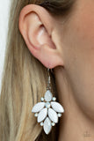 Fantasy Flair - White Earring