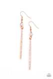 Skyscraping Shimmer - Copper Earring
