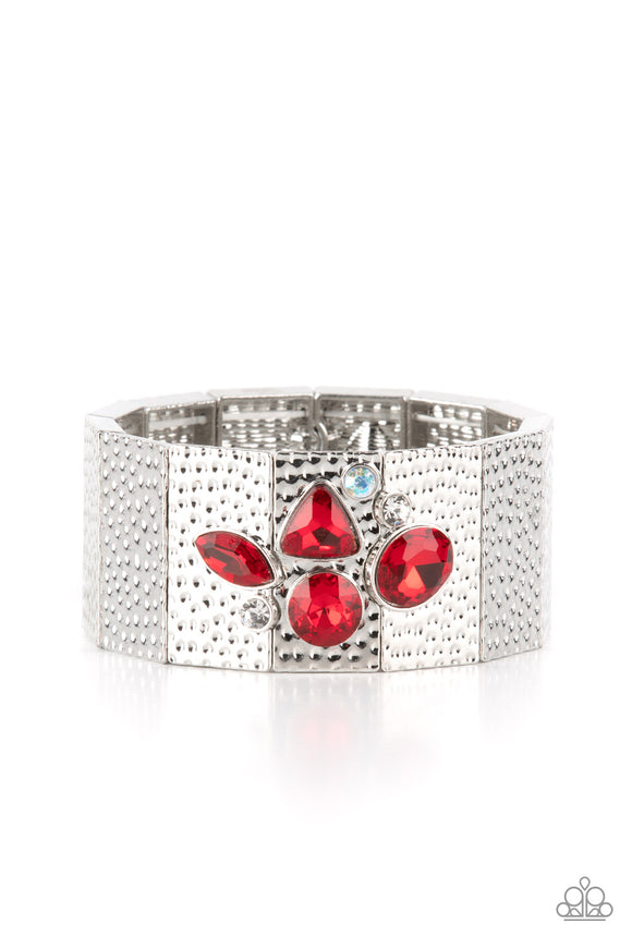 Flickering Fortune - Red Bracelet