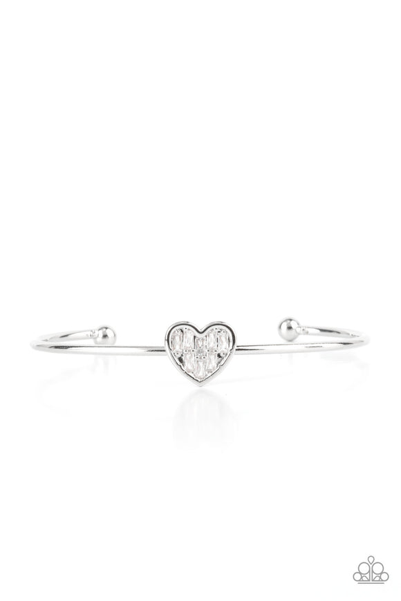 Heart of Ice - White Bracelet