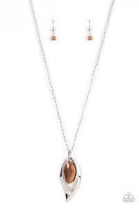 Magical Meadow - Brown Necklace