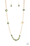 Pardon My FABULOUS - Green Necklace