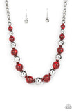 Stone Age Adventurer - Red Necklace
