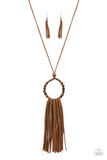 Namaste Mama - Brown Necklace