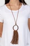 Namaste Mama - Brown Necklace