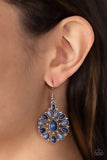 Lively Luncheon - Blue Earring