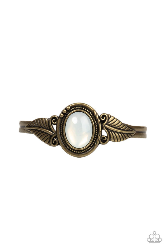 Serendipitous Sojourn - Brass Bracelet